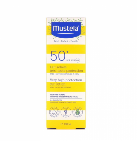 Mustela Very High Protection Sun Lotion SPF50+ Baby-Children-Family 100ml