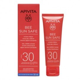 Apivita Bee Sun Safe Ενυδατική Κρέμα-Gel Προσώπου SPF30 50ml