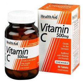 Health Aid Vitamin C 500mg 60 Chewable Tabs