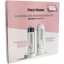 Frezyderm Πακέτο Maskne Musts! Sensitive Red Skin Κρέμα Προσώπου 50ml & Mild Wash Liquid 200ml