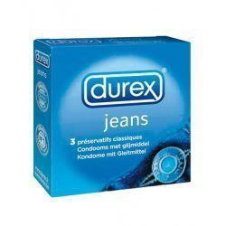 Durex Προφυλακτικά Ευκολοφόρετα Jeans 3τεμ