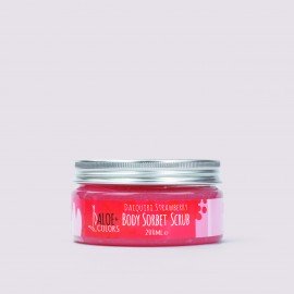 Aloe+ Colors Daiquiri Strawberry Sorbet Body Scrub 200ml