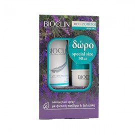 Epsilon Health Bioclin Promo Deo Control Αποσμητικό Spray Με Φυτική Πούδρα 150ml + Deo Control Spray Talk 50ml