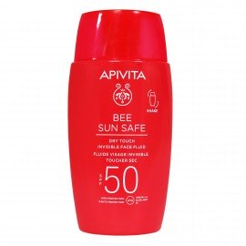 Apivita Bee Sun Safe Λεπτόρρευστη Κρέμα Προσώπου Dry Touch SPF50 50ml
