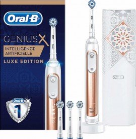 Oral-B GeniusX 20000N Rose Gold LUXE EDITION Ηλεκτρική Οδοντόβουρτσα 1τμχ