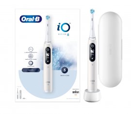 Oral-B Ηλεκτρική Οδοντόβουρτσα iO Series 6 White, 1τμχ