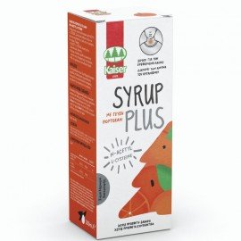 Kaiser Syrup Plus Σιρόπι για τον Ερεθισμένο Λαιμό & την Άμυνα του Οργανισμού με Γεύση Πορτοκάλι 200ml