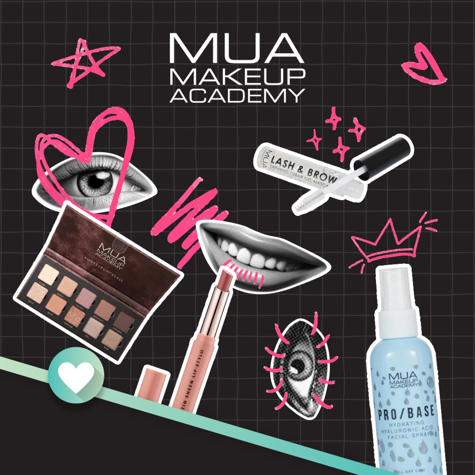 Mua cosmetics, προϊόντα ομορφιάς και καλλυντικά