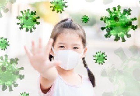 Η  προστασία των παιδιών μου  από τον κορωνοϊό.