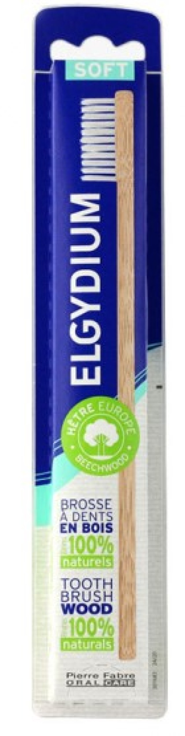 Elgydium Eco Friendly Οδοντόβουρτσα Soft Χρώμα Λευκό 1τμχ