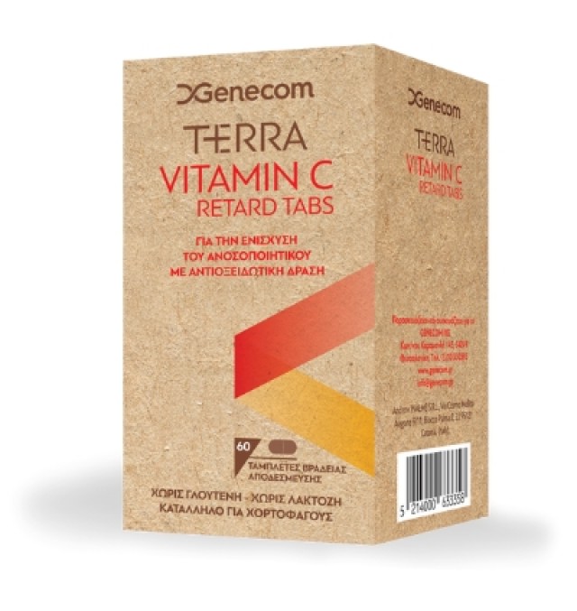 Genecom Terra Vitamin C 60 Retard Tabs