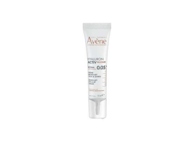 Avene Hyaluron Activ Procedure Micro Lift Kρέμα Ματιών & Χειλιών 0.05% Ρετινάλη