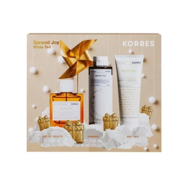 Korres White Tea Eau De Toilette Σετ