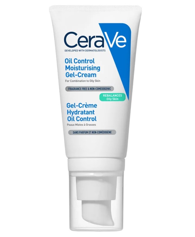 CeraVe Oil Control Moisturising Gel-Cream Ενυδατική Κρέμα για Λιπαρό Δέρμα 52ml