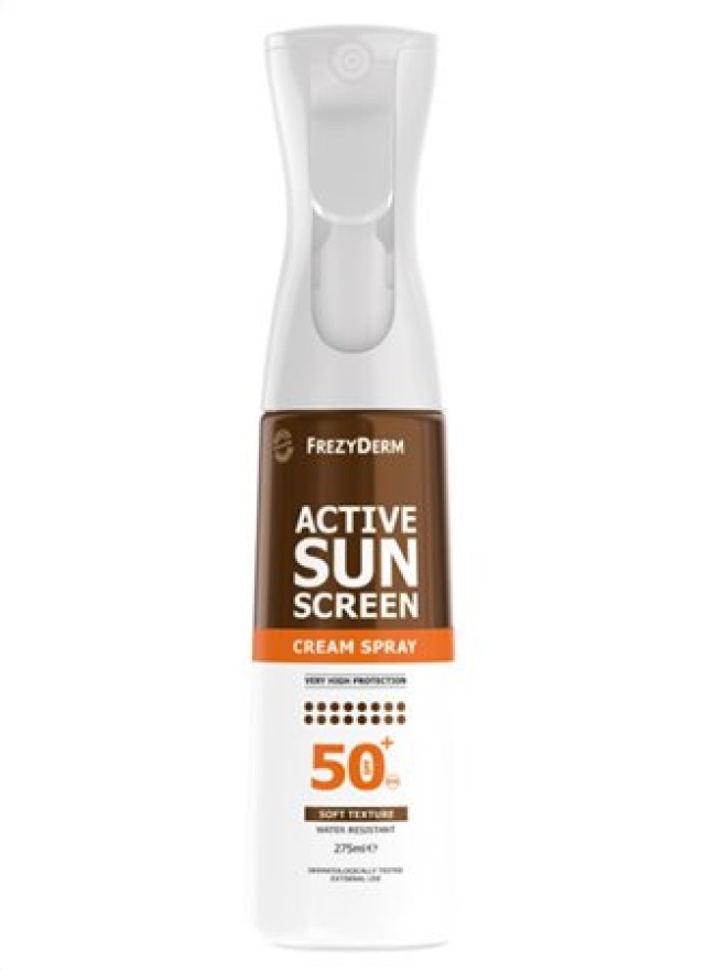Frezyderm Active Sun Screen Cream Spray SPF 50+ 275ml