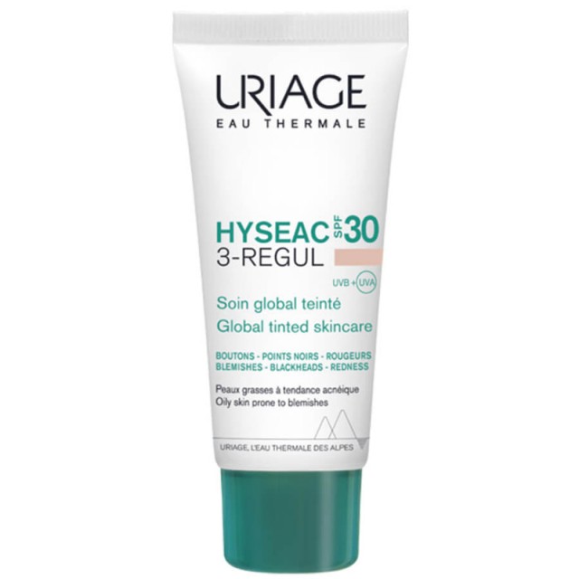 Uriage Hyseac 3-Regul Global Tinted Skin Care SPF30 40ml