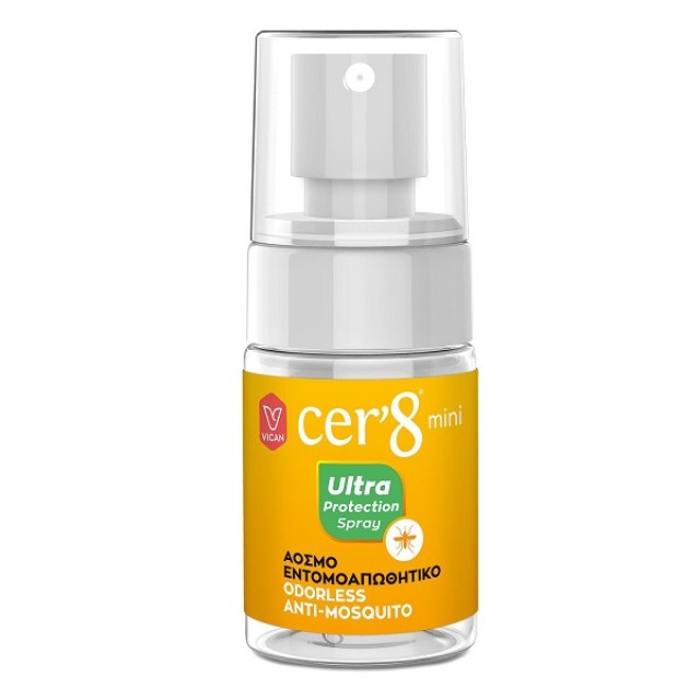 Vican Cer8 Mini Ultra Protection Spray Odorless Insect Repellent 30ml