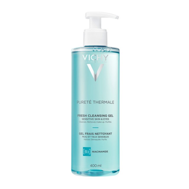 Vichy Purete Thermale Fresh Cleansing Gel Sensitive Skin & Eyes 400ml