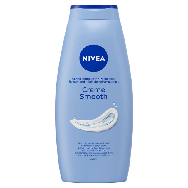 Nivea Κρεμώδες Αφρόλουτρο Creme Smooth 750ml