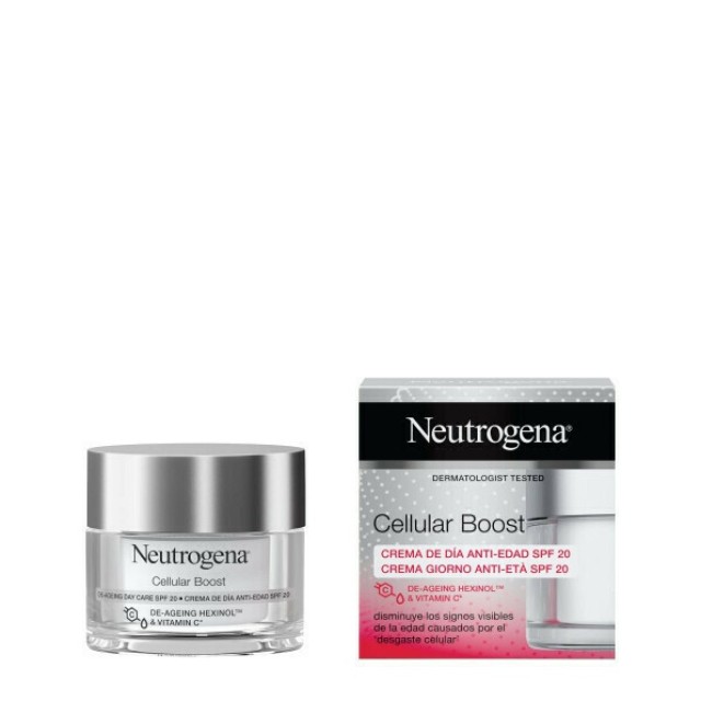 Neutrogena Cellular Boost De-Ageing Day Care SPF20 All Skin Types 50ml