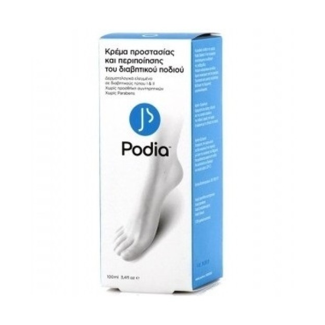 Podia Diabetics Foot Protection & Care Cream 100ml