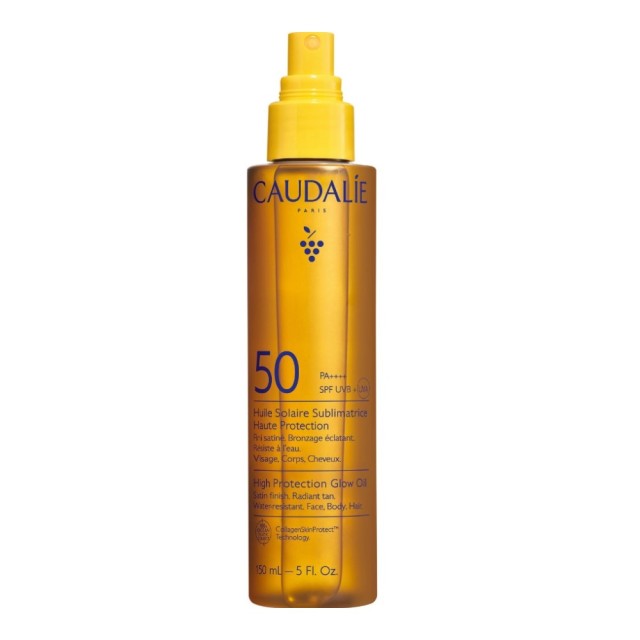 Caudalie High Protection Glow Oil SPF50 150ml