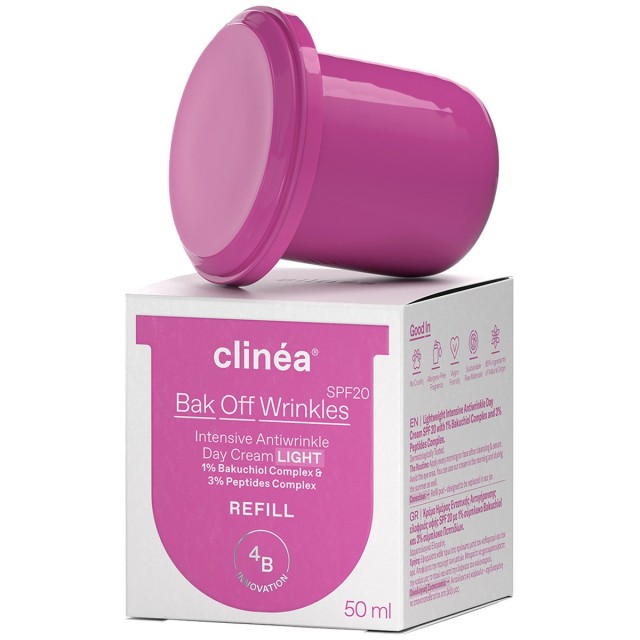 Clinea Refill Bak Off Wrinkles Day Cream Light SPF20 50ml