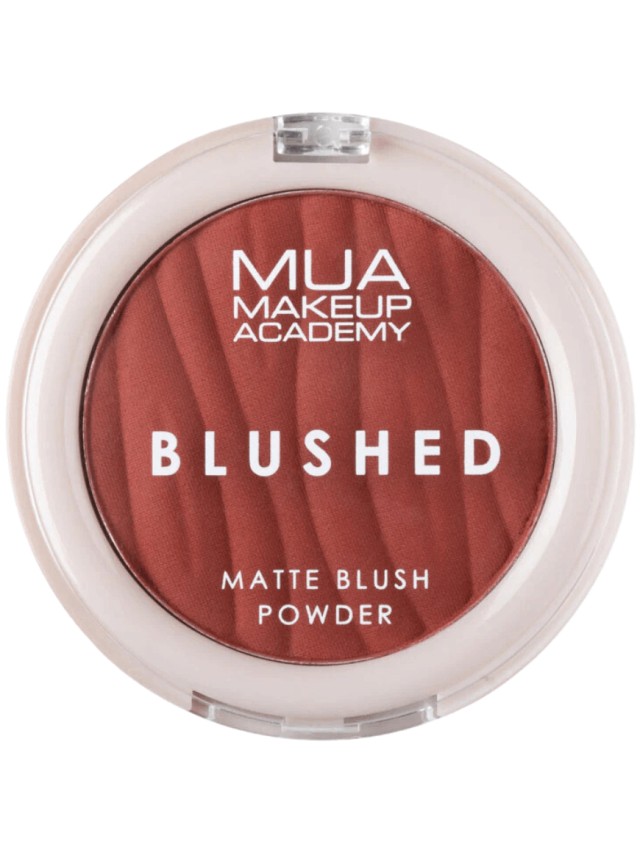 MUA Blushed Matte Blush Powder - Rouge noir