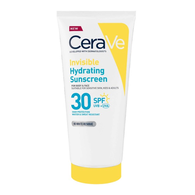 Cerave Invisible Hydrating Sunscreen SPF30 177ml