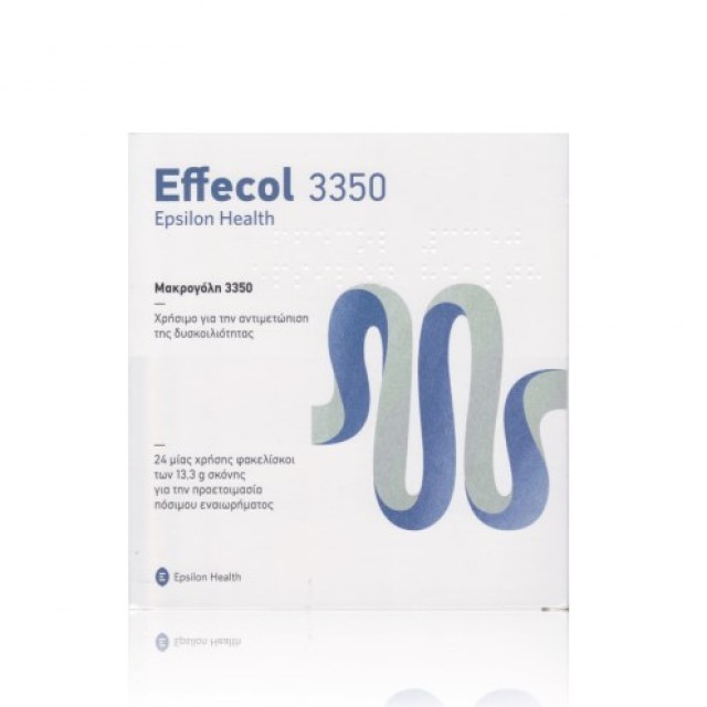 Epsilon Health Effecol 3350 24 φακελίσκοι των 13,3gr