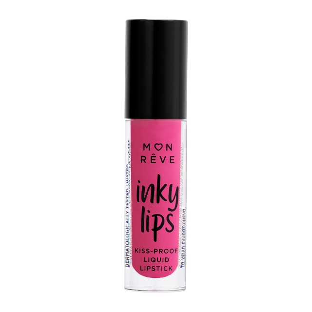 Mon Reve Inky Lips Kiss-Proof Liquid Lipstick 06 4ml