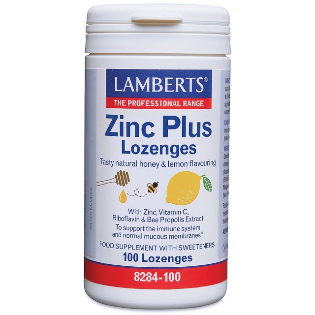 Lamberts Zinc Plus 100 Lozegnes