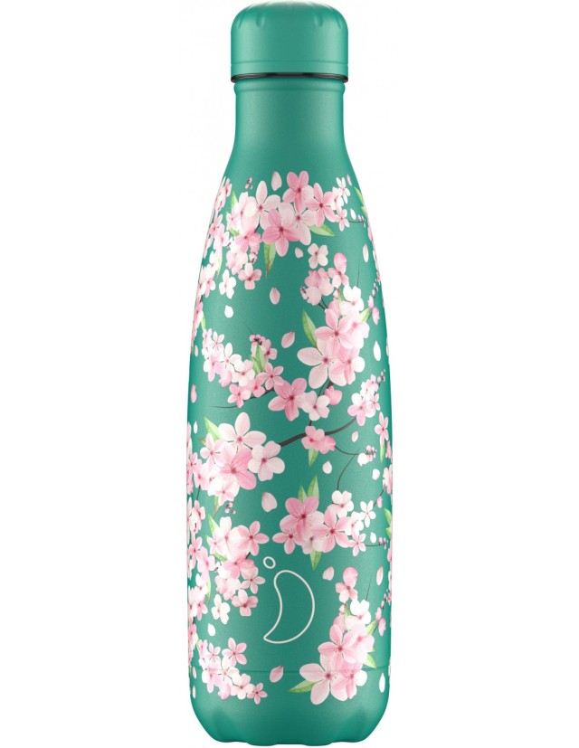 Chillys Reusuable Bottle Cherry Blossom Floral Edition 500ml