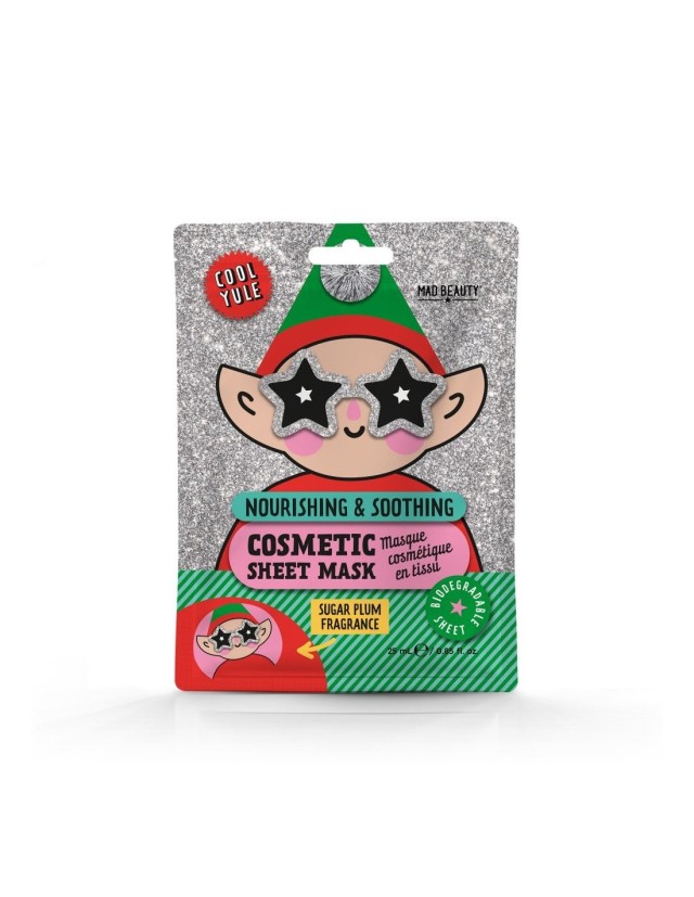 Mad Beauty Face Mask Cool Yule Elf 25ml