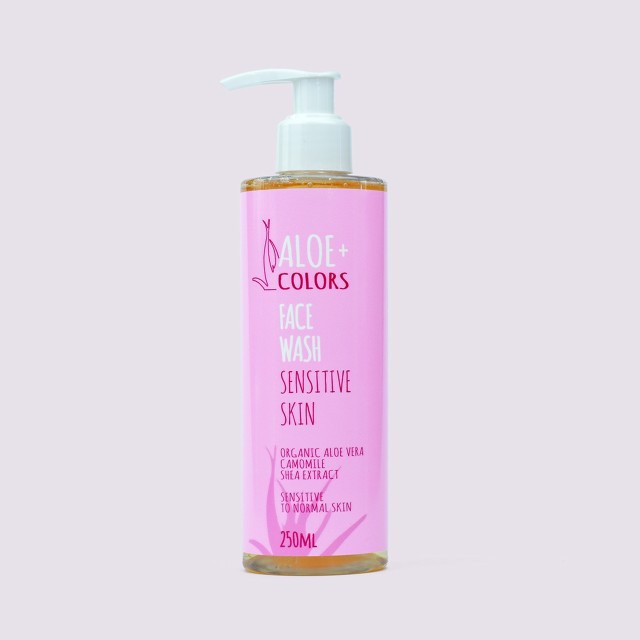 Aloe+ Colors Face Wash Sensitive Skin 250ml