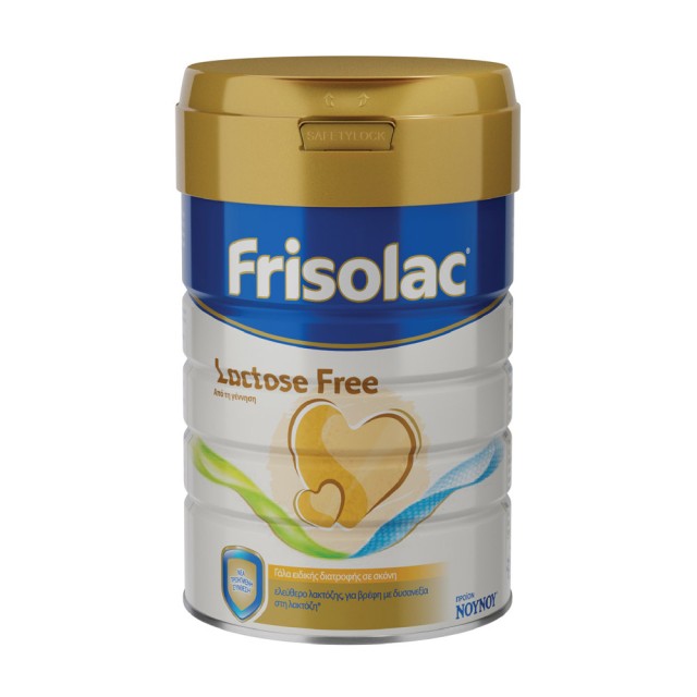ΝΟΥΝΟΥ Frisolac Lactose Free από την γέννηση 400gr