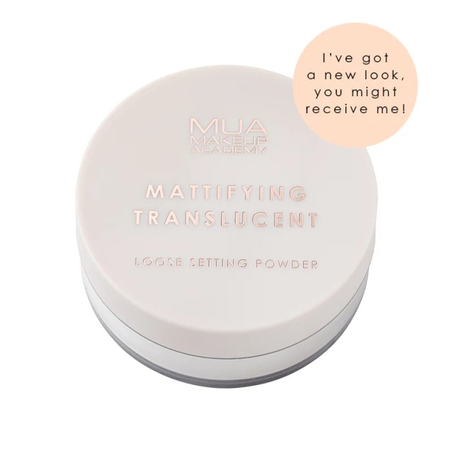 MUA Professional Loose Setting Powder - Mattifying Translucent 16gr