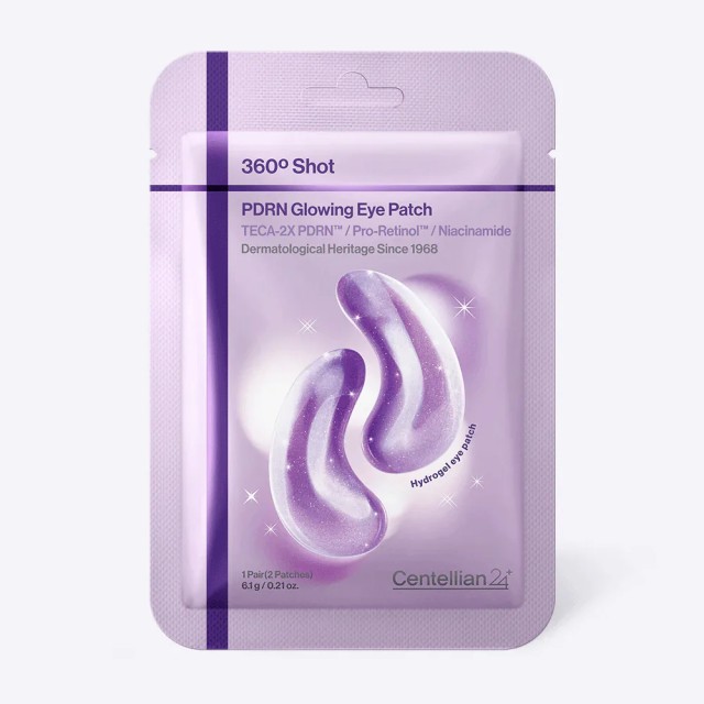Centellian24 360º Shot PDRN Glowing Eye Patches – Συσφικτικά Hydrogel Patches Ματιών με PDRN 2τμχ
