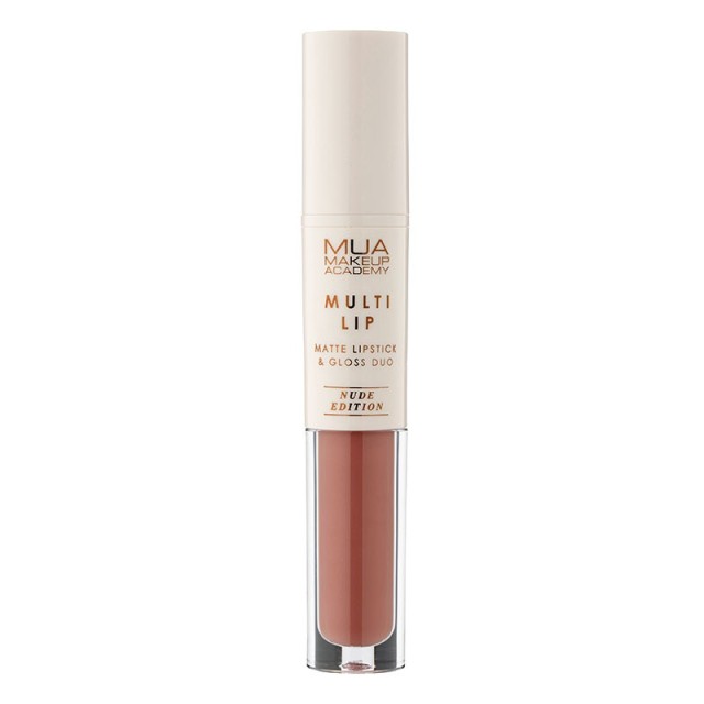 MUA Lipstick & Gloss Duo-Nude Edition-Classic