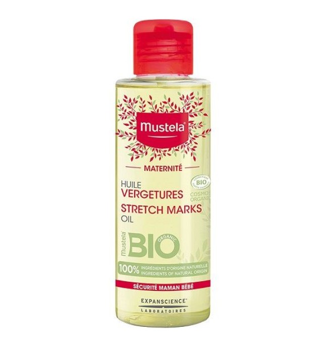 Mustela Stretch Marks Oil Λάδι για την Πρόληψη των Ραγάδων Κατά τη Διάρκεια της Εγκυμοσύνης 105ml