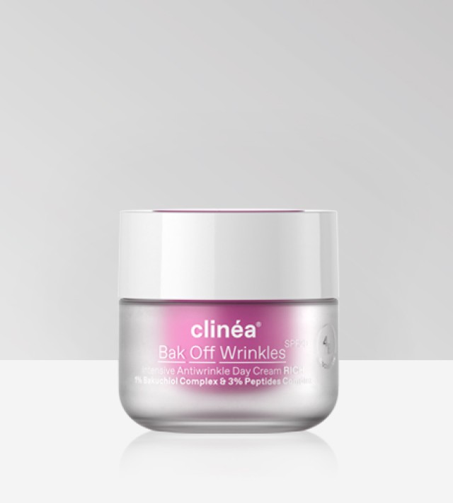 Clinea Bak Off Wrinkles Day Cream Rich SPF20 50ml