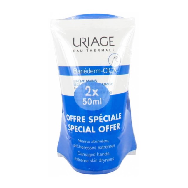 Uriage Promo Bariederm-Cica Hands 2x50ml