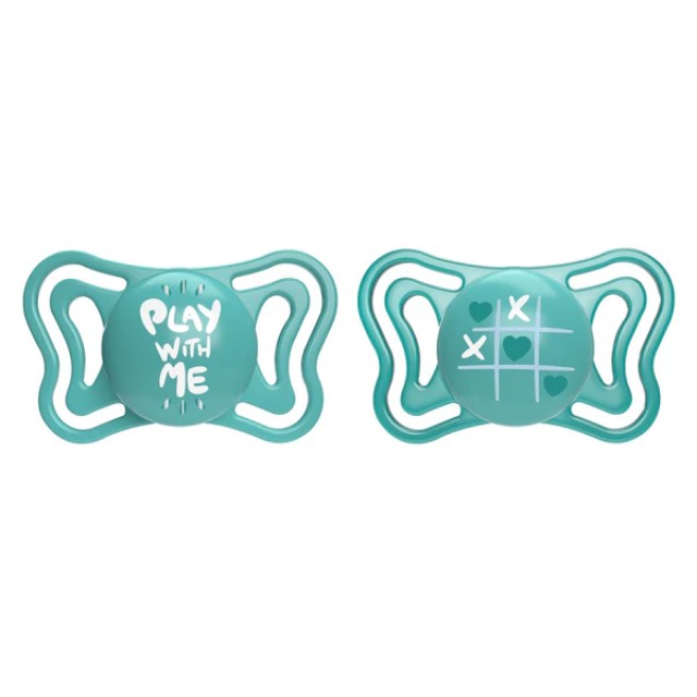 Chicco Physio Forma Light Πιπίλα Σιλικόνης 16-36m Χρώμα Γαλάζιο, 2τμχ