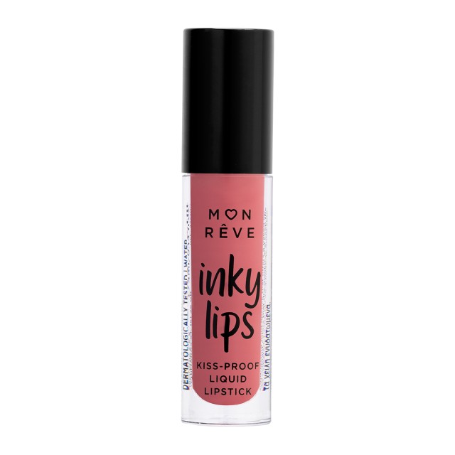Mon Reve Inky Lips Kiss-Proof Liquid Lipstick 02 4ml