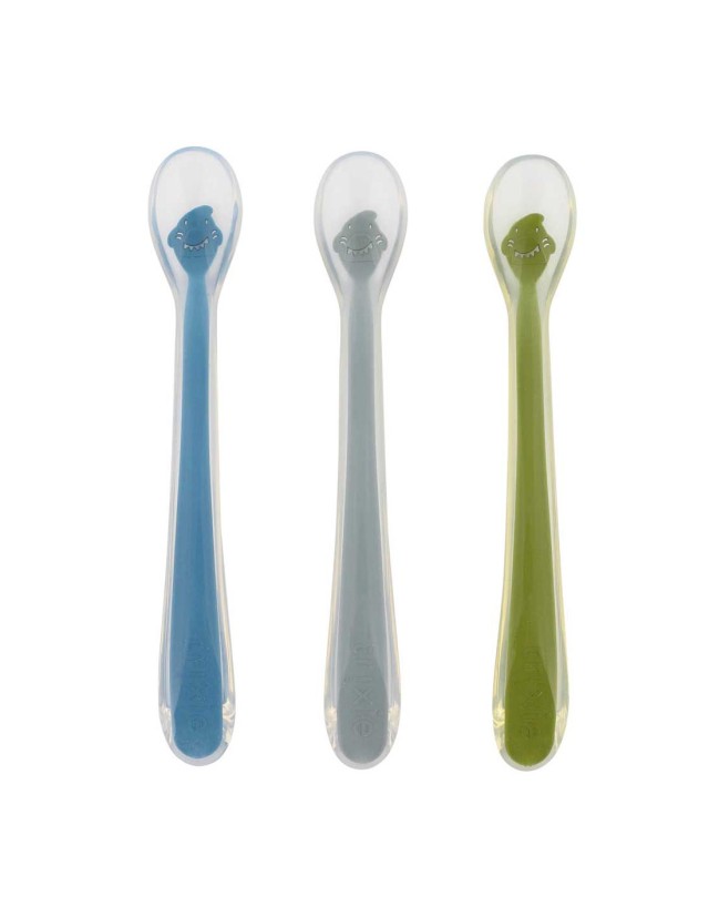Trixie Feeding Spoon Mr. Shark 4m+, 3τμχ