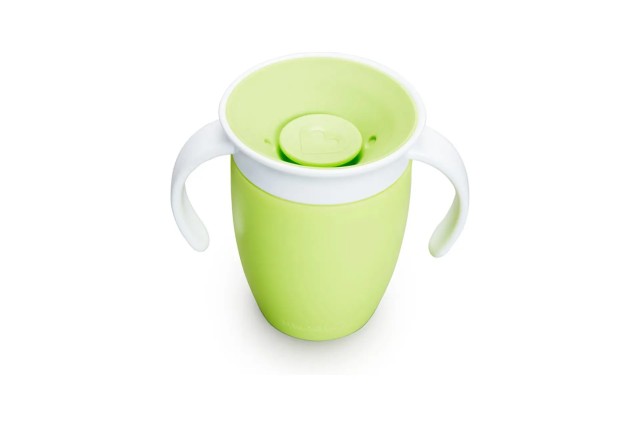 Munchkin Miracle 360 Trainer Cup 6m+ Χρώμα Πράσινο 207ml, 1τμχ