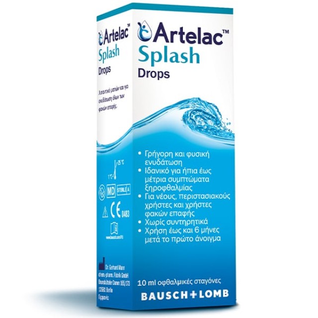Bausch & Lomb Artelac Splash 10ml