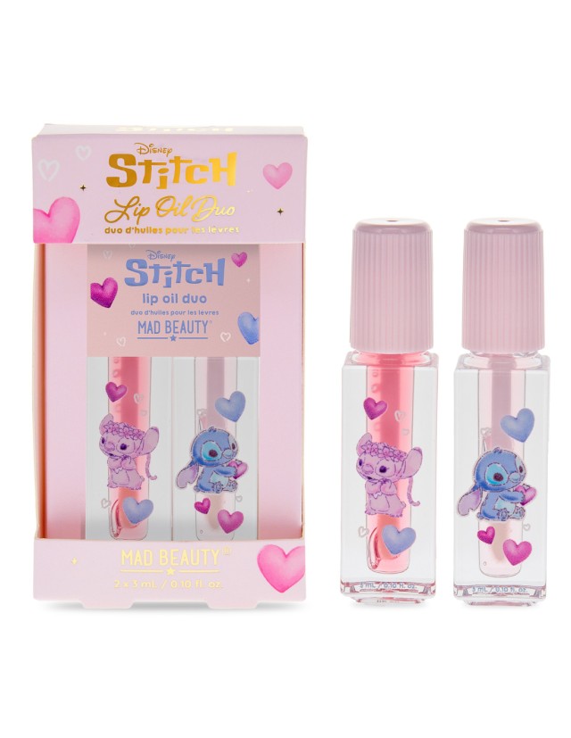 Mad Beauty I Heart Stitch Lip Oil Duo