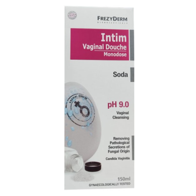 Frezyderm Intim Vaginal Douche Monodose Σόδα pH 9.0 150ml