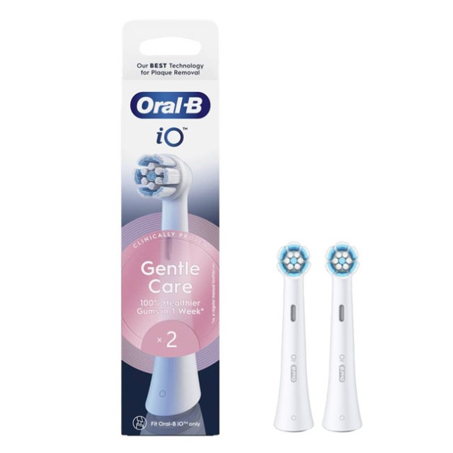 Oral-B iO Gentle Care Ανταλλακτικές Κεφαλές, 2τμχ
